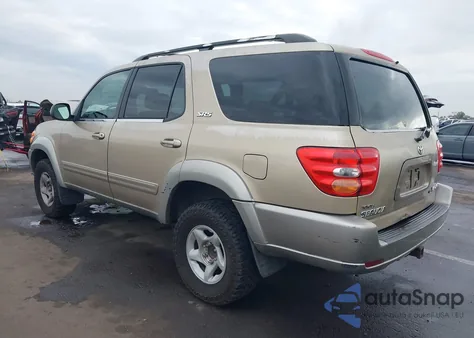 2002 Toyota Sequoia Sr5 V8 from USA, damaged, VIN 5TDBT44AX2S096956